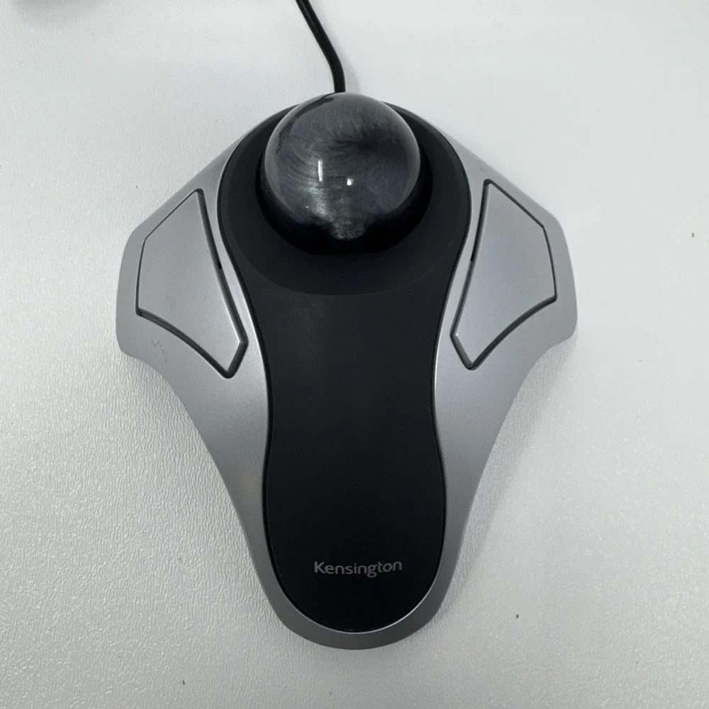 Kensington K64327 Orbit Optical Trackball Mouse USB 2.0 - Black/Silver